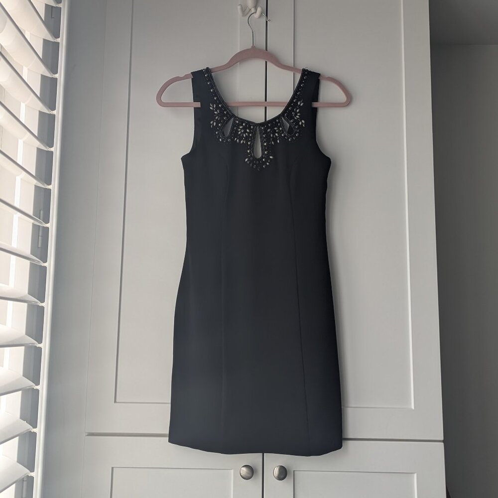 Ever New Beaded Black Dress